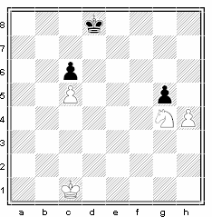 Example of sliding pawn move