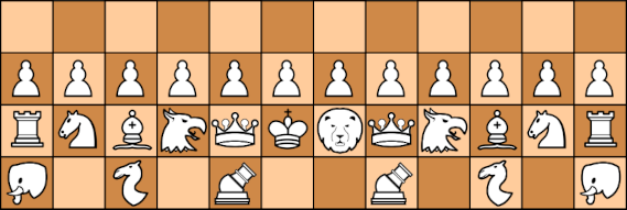 Set up of wild babur variant