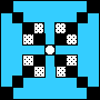 John William Brown's Meta-Chess movemap