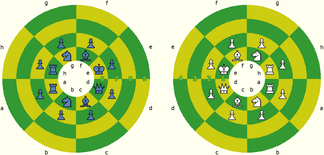 Play Nadvorney's Spherical Chess